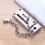 Door Chain Lock Stainless Steel Latch with Thickened Buckle for Enhanced Home Security and AntiTheft 1