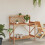 Berkfield Potting Bench with Trellis Brown Solid Wood Fir 3