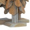 Berkfield Christmas Tree with Stand 3 pcs Brown Solid teak wood 8