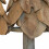 Berkfield Christmas Tree with Stand 3 pcs Brown Solid teak wood 10