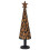 Berkfield Christmas Tree with Stand Brown 120 cm Solid teak wood 2