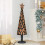 Berkfield Christmas Tree with Stand Brown 120 cm Solid teak wood 3