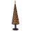 Berkfield Christmas Tree with Stand Brown 120 cm Solid teak wood 5