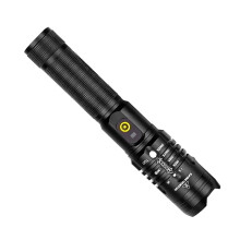 Rechargeable Tactical LED Flashlight, UltraBright Waterproof Handheld Light for Camping and Emergency