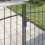 Berkfield Double Gate with Lock Woerden Grey 299.5 x 199.5 cm Steel 5