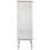 Berkfield Sideboard FLORO White 70 x 30 x 70.5 cm Solid Pine Wood 7