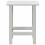 Berkfield Side Table White 38 x 38 x 46 cm Polyethylene 6