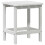 Berkfield Side Table White 38 x 38 x 46 cm Polyethylene 7