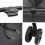 Berkfield Folding Pet Stroller Adjustable Black 81 x 47 x 99 cm Polyester 9