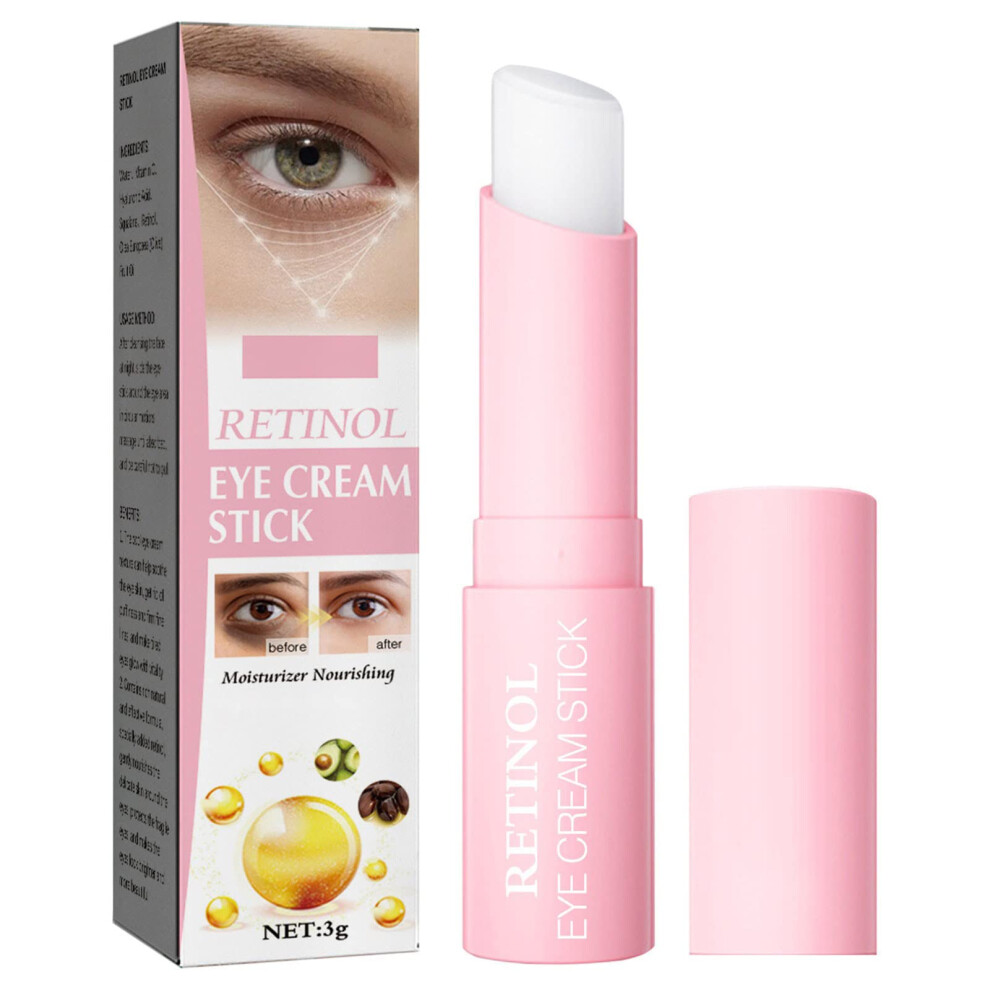 Dark/Pink Eye Balm Stick Hydrating And Brightening For Circles, Fine Lines And Puffiness Tzg824
