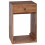 Berkfield Bedside Table Brown 63 x 30 x 79 cm Solid Mahogany Wood 2