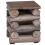 Berkfield Stool Natural 30 x 30 x 38 cm Solid Teak Wood 6