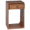 Berkfield Bedside Table Brown 63 x 30 x 79 cm Solid Mahogany Wood 4