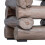 Berkfield Stool Natural 30 x 30 x 38 cm Solid Teak Wood 8