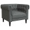 Berkfield Sofa Dark Grey 78.5 x 74.5 x 74.5 cm Polyester 2