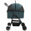Berkfield Folding Pet Stroller Adjustable Green 81 x 47 x 99 cm Polyester 7