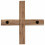 Berkfield Christmas Tree with Stand Brown 151 cm Solid teak wood 10