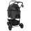 Berkfield Folding Pet Stroller Black 78 x 54 x 101 cm Polyester 9
