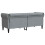 Berkfield Sofa Light Grey 182.5 x 74.5 x 74.5 cm Polyester 6