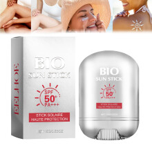 Sunscreen Stick SPF50 for Face and Body, Water Resistant Sun Stick for Daily Protection (1PCS)