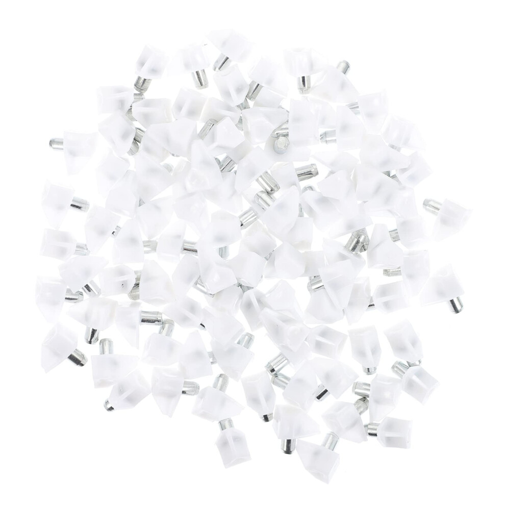 100Pcs Adjustable Cabinet Shelf Pins Glass Shelf Supports For Kitchen Furniture And Bookshelves 9351714806398