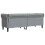 Berkfield Sofa Light Grey 201.5 x 74.5 x 74.5 cm Polyester 6