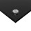 Berkfield Kitchen Backsplash Black 70 x 50 cm Tempered Glass 8