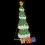Berkfield Lighted Christmas Tree with 3 Gift Boxes 2D Warm White 210 cm 5