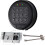 Electronic Safe Lock with Dual Access Design and Override Keys, Fireproof Gun Safe Lock Replacement 1