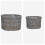 Berkfield Planter Basket with Storage 2 pcs Grey 4
