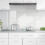 Berkfield Kitchen Backsplash Transparent 100 x 60 cm Tempered Glass 3