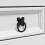 Berkfield Bedside Table Corona White 35 x 32.5 x 58 cm Solid Pine Wood 9