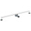 Berkfield 360 Shower Drain with Slim Model Silver 100 cm 2