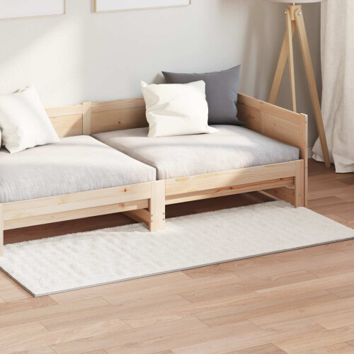 Berkfield Area Rugs Rectangular SIROLO Cream 150 x 80 cm Polyester 2