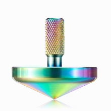 Metal Spinning Stainless Steel Gyroscope Spinner, Precision Balanced Anti‑Gravity Desk Toy Gift for Adults