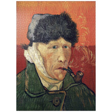 Vincent Van Gogh SelfPortrait 1000 Piece Jigsaw Puzzle for Adults, Vivid Colors and Precision Cut Fit