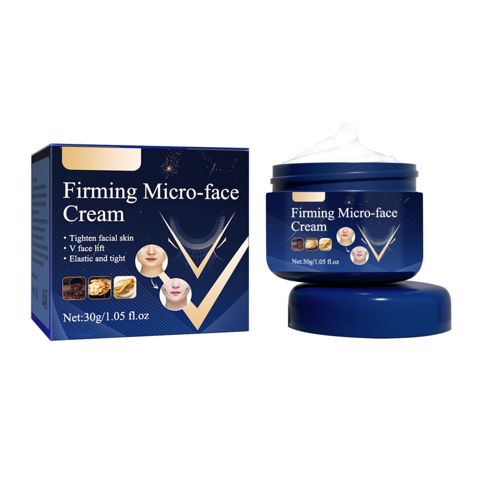 Cream Face Firming 30G V Face Lifting Contour Formula For Chin And Jawline Deep Hydration Care