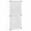 Berkfield Barn Door Corona 100 x 210 cm Solid Pine Wood 2