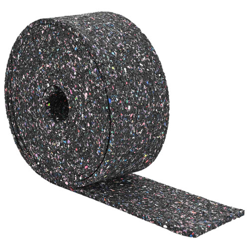 Berkfield Rubber Granulate Roll Black 200 x 12 x 0.8 cm Rubber 1
