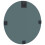 Berkfield Wall Mirror Round ò 40 cm Tempered Glass 5