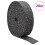 Berkfield Rubber Granulate Roll Black 2000 x 12 x 1 cm Rubber 3