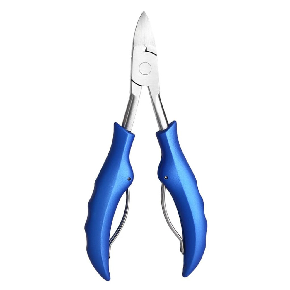 Ingrown Toenail Clippers for Thick Nails, Professional Pedicure Nail Cutter with Precise Curved Blade and Ergonomic Nonslip Grip