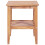 Berkfield Coffee Table 40x40x50 cm Square Solid Teak 2