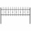 Berkfield Spike Fence Asten Black 2