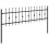 Berkfield Spike Fence Asten Black 4