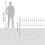 Berkfield Spike Fence Asten Black 8