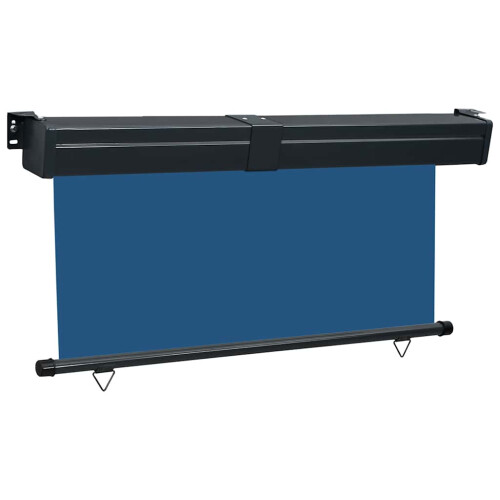 Berkfield Balcony Side Awning 175x250 cm Blue 2
