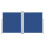 Berkfield Retractable Side Awning Blue 140x600 cm 3