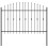 Berkfield Spike Fence Asten Black 2