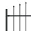Berkfield Spike Fence Asten Black 5